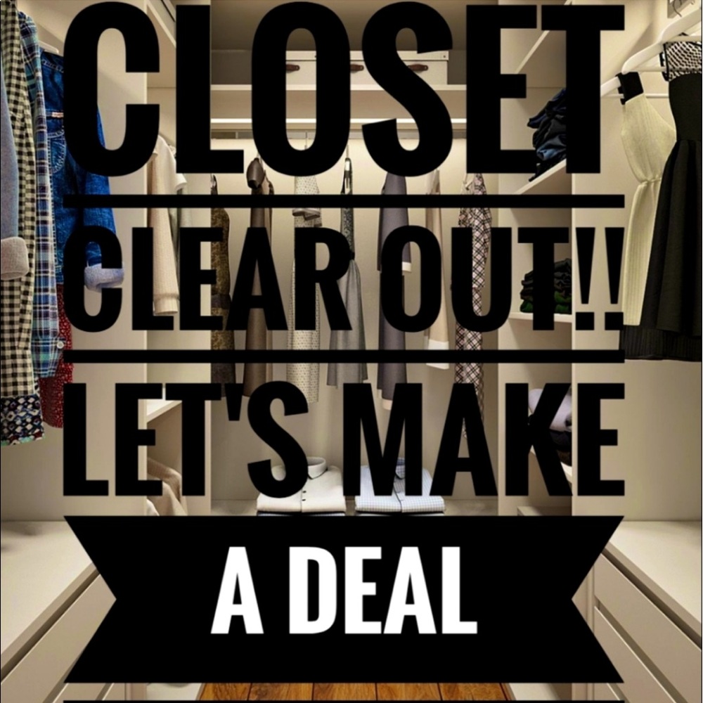 Closet Clear Out! Let’s Make A Deal